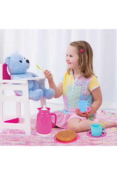 PİLSAN Pilsan Hamarat Two-tier Tea Serving Set Pink