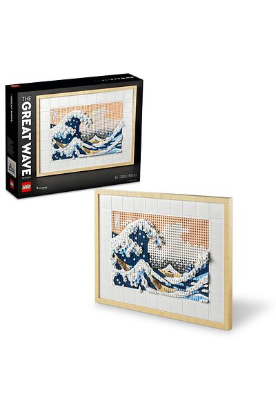 LEGO ®   Art Hokusai The Great Wave 31208 - Ιαπωνικό κιτ ζωγραφικής για ενήλικες (1810 τεμάχια)