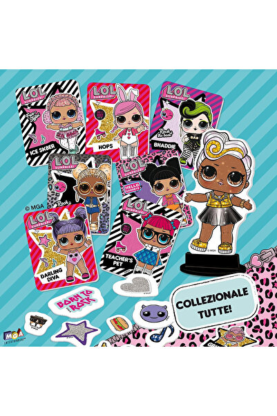 Lisciani Sada Lol Surprise - Kartonová panenka
