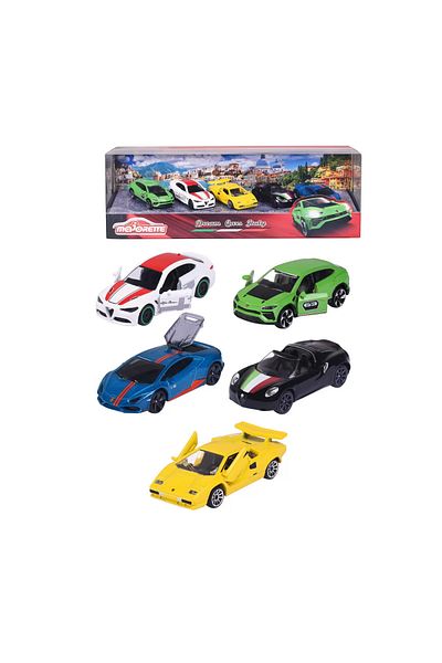 Majorette Nessiworld Dream Cars Italy Collection of 5