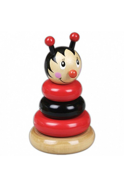 Fakopancs Piramida buburuza din lemn