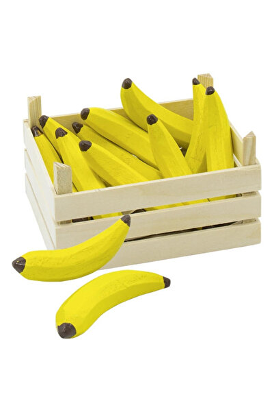 Goki Banane din lemn într-o ladă