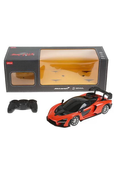Rastar Mclaren Senna Orange Remote Control Car 1 To 18 Scale