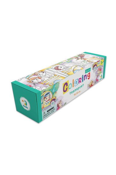 dodotoys Plansa, Poster De Colorat, Transporturi, 70 X 16 Cm