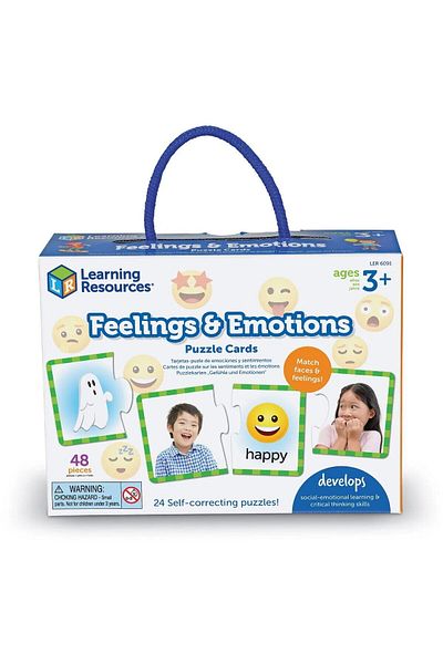 Learning Resources Puzzle duo - Emotii si sentimente