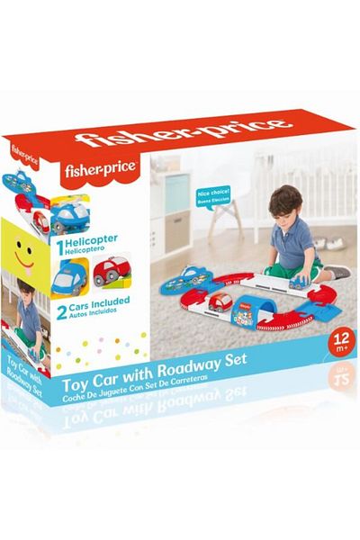 FISHER PRICE Circuit For Cars - 24 Pieces