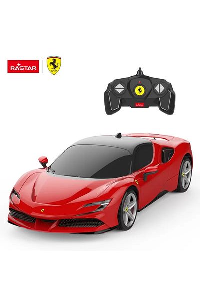 Rastar Masina Cu Telecomanda Ferrari Sf90 Stradale Scara 1 La 18