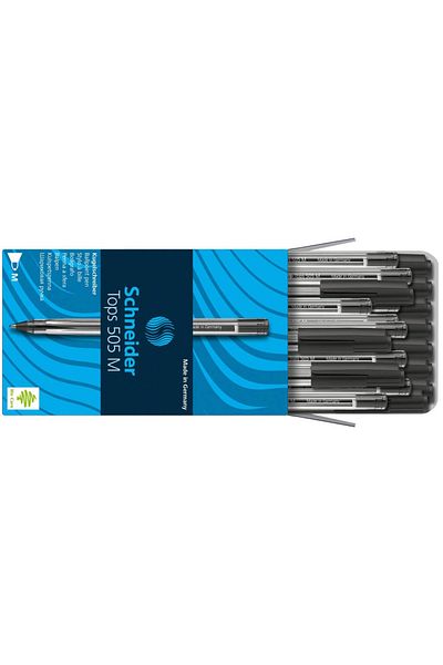 SCHNEIDER Tops M Pen Box, Black