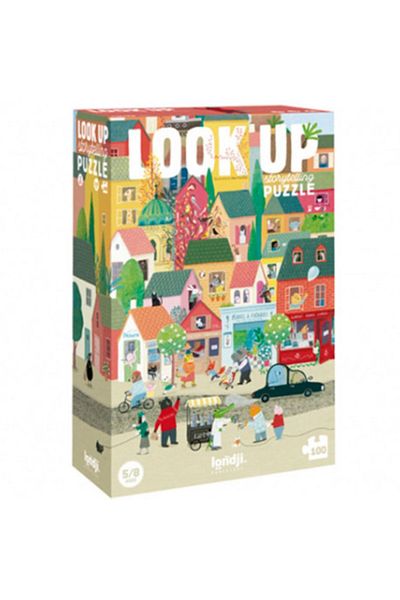 Londji Puzzle 100 Piese, 48 De Cartona?öe Ilustrate, Priveste Cerul,