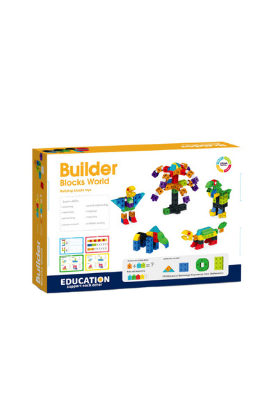 Bufnitel Steam Building Set - Let's Learn and Have Fun (240 PIECES)