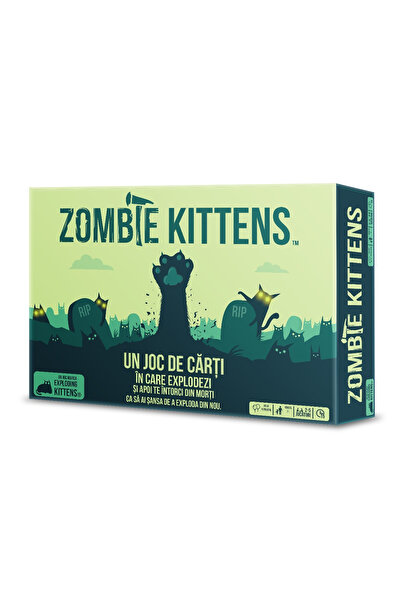 Exploding Kittens Joc De Societate Zombie Kittens