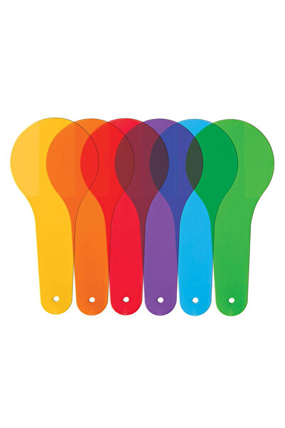 TickiT Set Senzorial, 6 Palete Colorate Transparente.