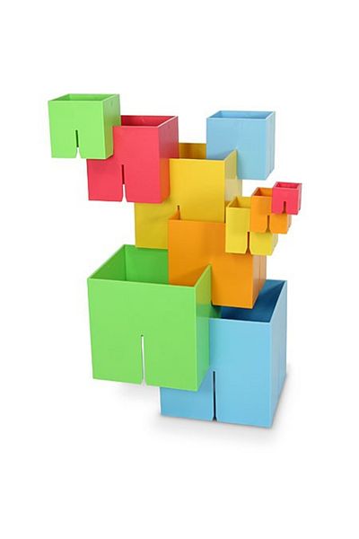 Fat Brain Toys Original Dado Cubes Construction Game -