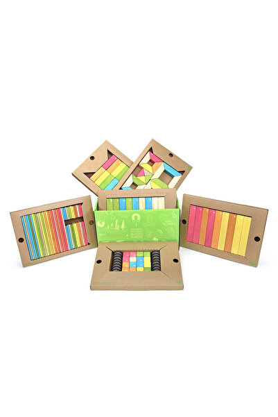 Tegu Classroom, Σετ 130 Piese Din Lemn Magnetic