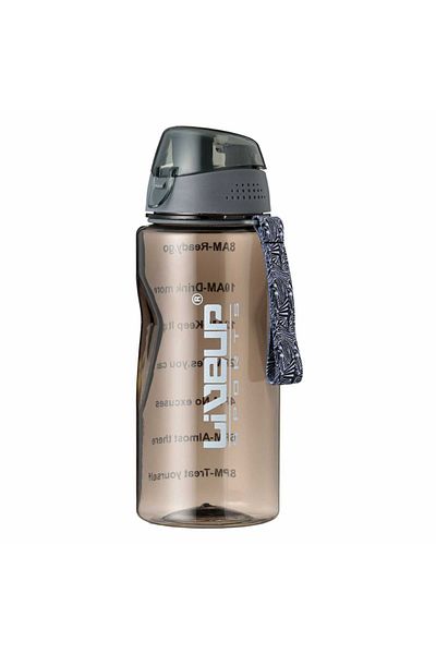 Micostore Motivational Water Bottle, 600 Ml, Reusable, Portable