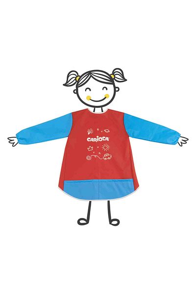 CARIOCA Children's Painting Apron, 5-8 Years, With Pockets and Adjustable Closure