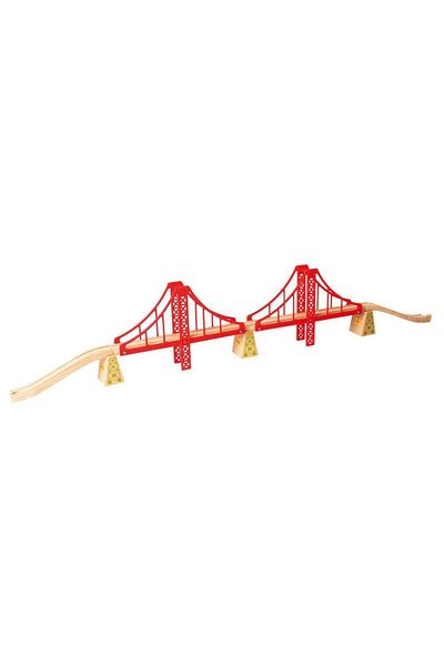 BigJigs Double suspension bridge - Innovative toy for little explorers