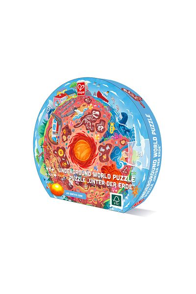 Hape Children's Archaeology Puzzle, With Led Lights (38 PIECES)