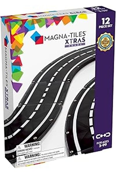 Magna Tiles Σετ Δρόμου 12 Τεμαχίων