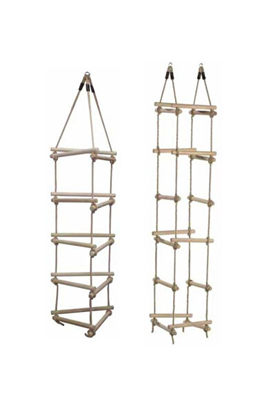 KBT Σκάλα με σχοινί 3 όψεων - Παιδική χαρά