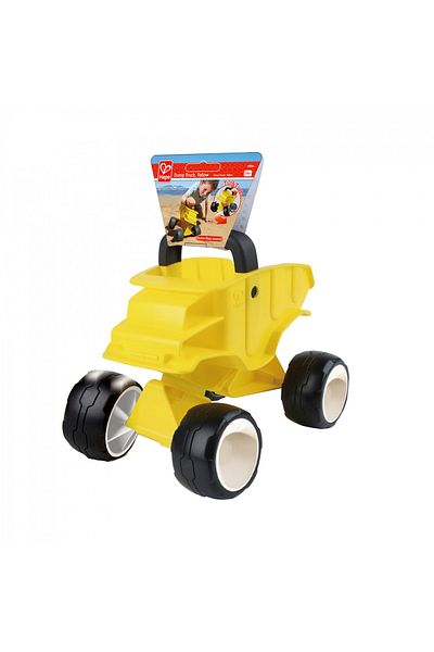 Hape Beach Toy - Yellow Dump Truck