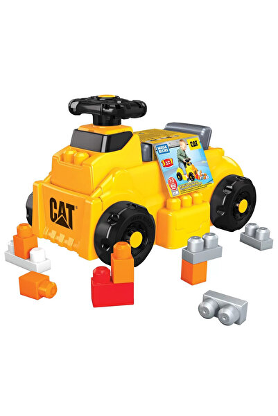 mattel Mega Bloks Construction Vehicle Cat 10 Pieces