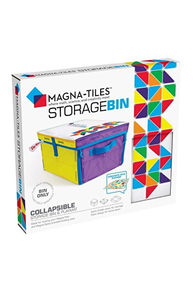 Magna Tiles Κουτί αποθήκευσης και χαλάκι παιχνιδιού