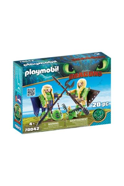 Kosmos Kids Playmobil Δράκοι - Raffnut και Taffnut με Ιπτάμενες Στολές