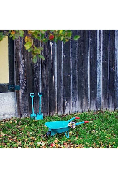 Klein Bosch Garden Wheelbarrow And Tools, Toy
