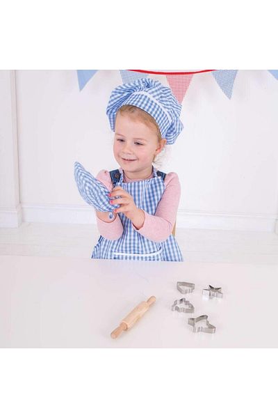 BIGJIGS Toys Shorts and Accessories Set - Blue