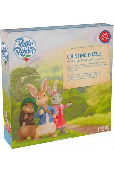 Orange Tree Toys Peter Rabbit Puzzle With Numbers,