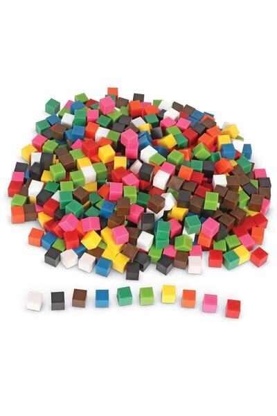 Learning Resources Centimeter Cubes, 1000 Pieces