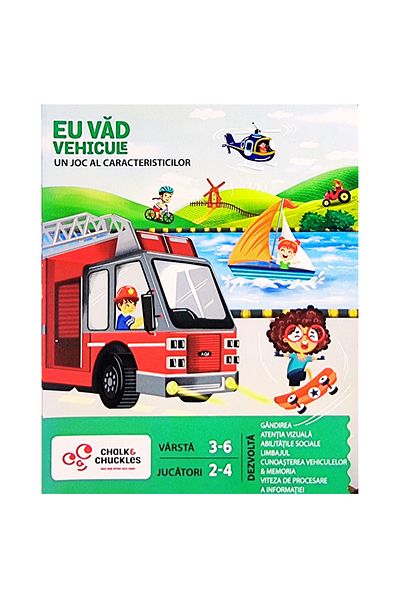 Chalk and Chuckles Joc De Logica - Eu Vad - Vehicule