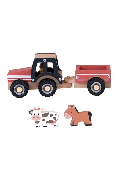 Egmont Toys Tractor With Trailer And Animals,