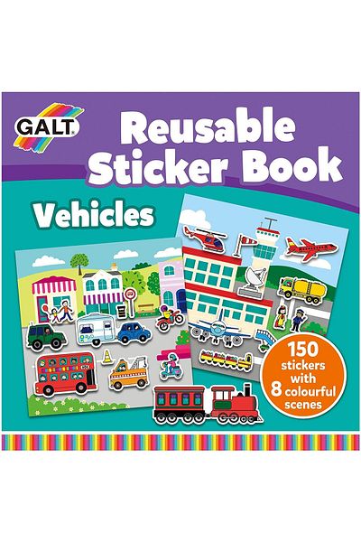 Galt Cartea mea cu stickere - Vehicule