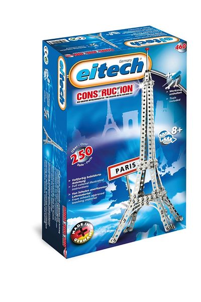 Eitech Set Constructie Turnul Eiffel - 250 Piese Din Metal