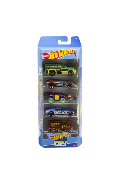 mattel Set 5 Masini Hot Wheels City