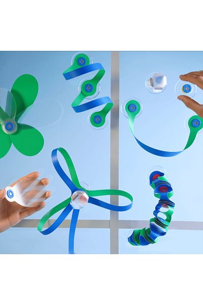 Clixo Magnetic Building Set - Glass Art (24 PIECES)