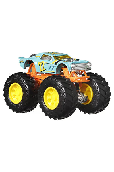 mattel Hot Wheels Monster Truck Si Masinuta Metalica Night Shifter
