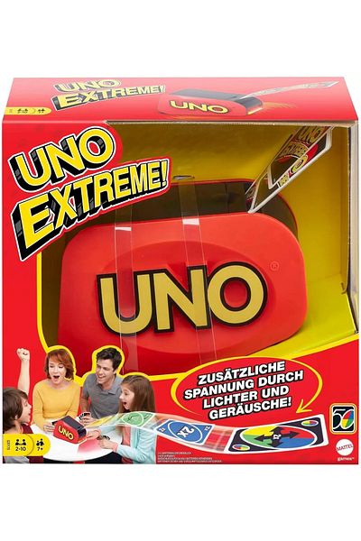 mattel Uno Extreme, Joc De Carti