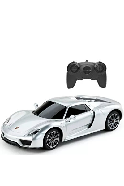 Rastar Porsche 918 Spyder Ασημί Τηλεκατευθυνόμενο Αυτοκίνητο Κλίμακα 1:24