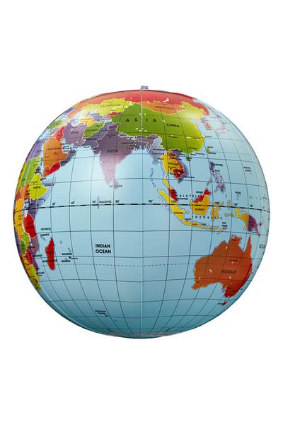 Brainstorm Inflatable Globe - 50 Cm