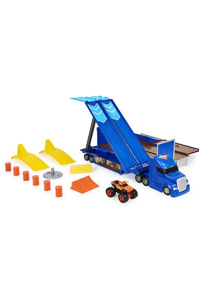 Spin Masters MONSTER JAM SET DE JOACA CAMIONUL CONVERTIBIL IN ARENA