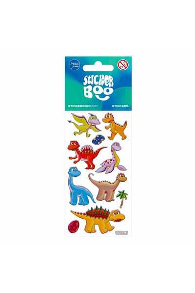 Micostore Dinosaur Stickers