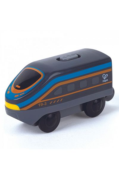 Hape Black Battery-operated Toy Locomotive For Children