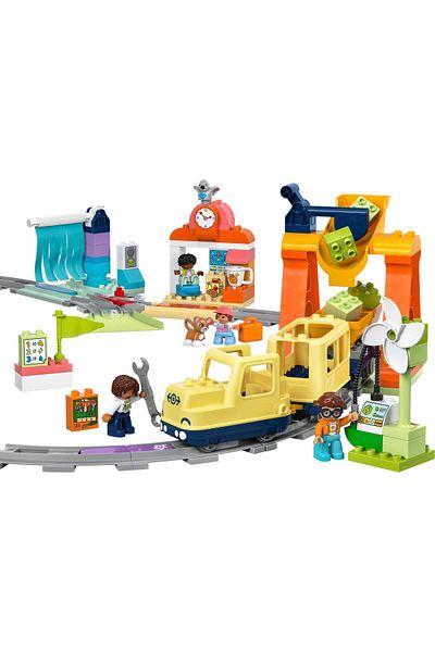 LEGO Dupllarginteractivneighborhootrai1042constructiosefo-yearolanu(10 PIECES)