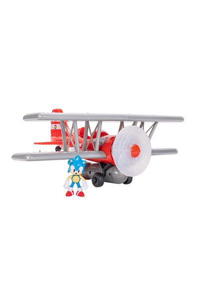 Nintendo Sonic - Airplane Playset With Lights And Sounds, Sonic Figure Included