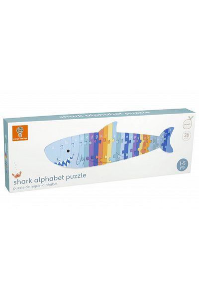 Orange Tree Toys Ξύλινο παζλ αλφαβήτου,