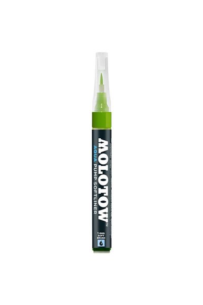 Molotow Pump Softliner Aqua 1mm Yellow Green
