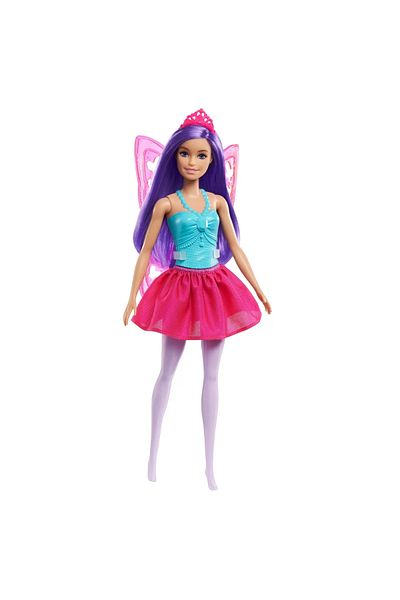 mattel Barbie Fairy Barbie Doll With Purple Hair